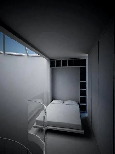   Sleep/Work &nbsp; &nbsp;flexible space for sleeping and working 