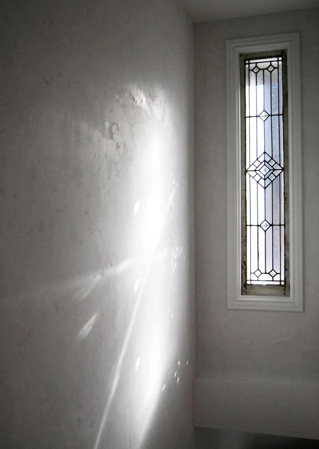   Aesthetic &nbsp; vintage stain glass windows and custom hand finished plaster add a sense of warmth and tactility.&nbsp; &nbsp; 