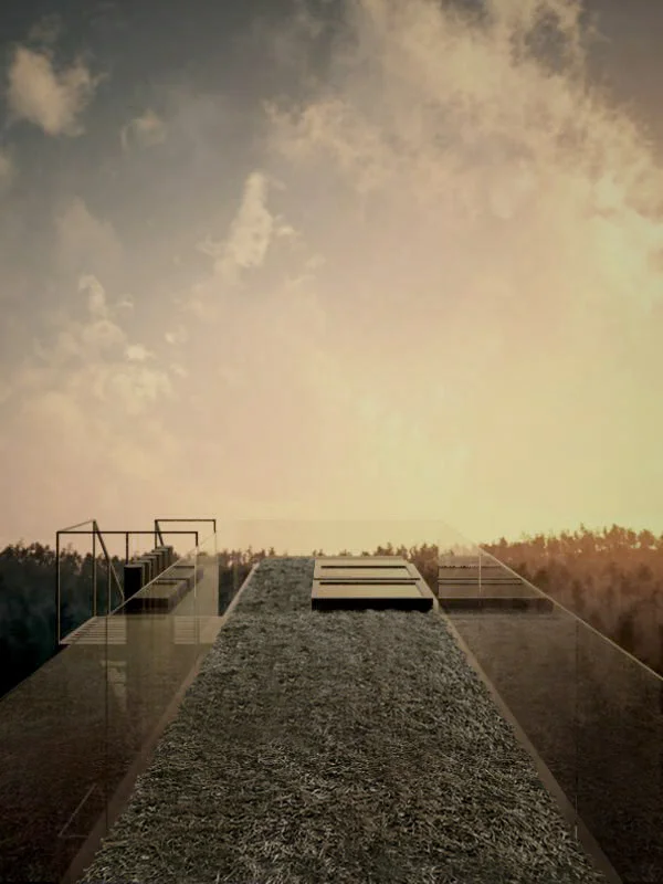   RoofGarden &nbsp; the upper roof garden offers a heightened experience of the natural surroundings, living within the verticality of the forest. 