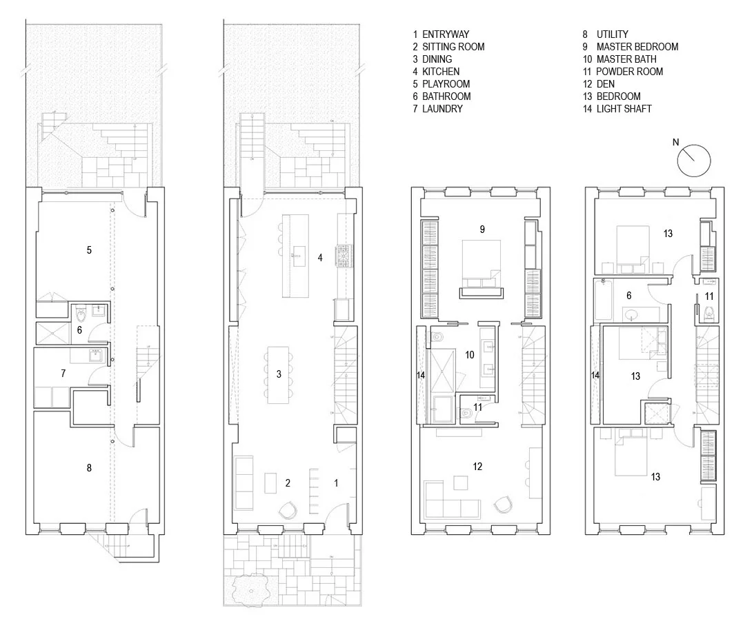  TOWNHOUSE/lvn    brooklyn townhouse renovation | designed and built in collaboration with LeoneDesignStudio  www.leonedesignstudio.com  