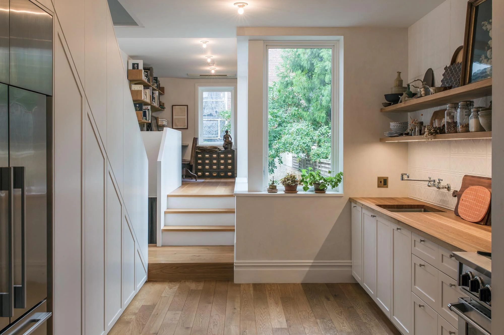   Study  &nbsp; the existing rear addition contains the elevated library nest 