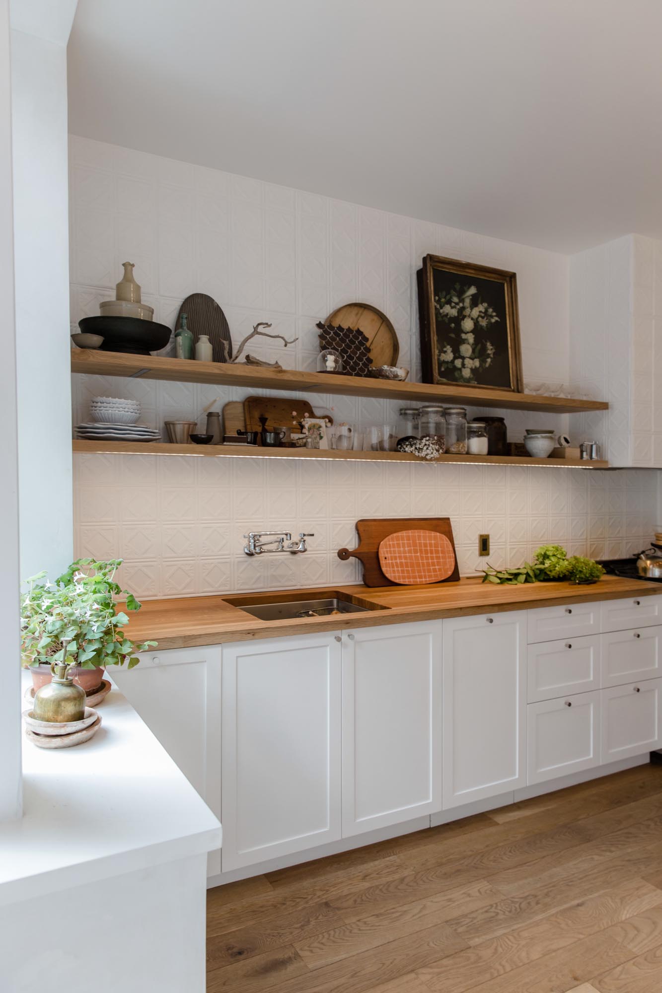   Kitchen  &nbsp; eclectic relics assemble giving the space a unique narrative into the lives of the collectors 