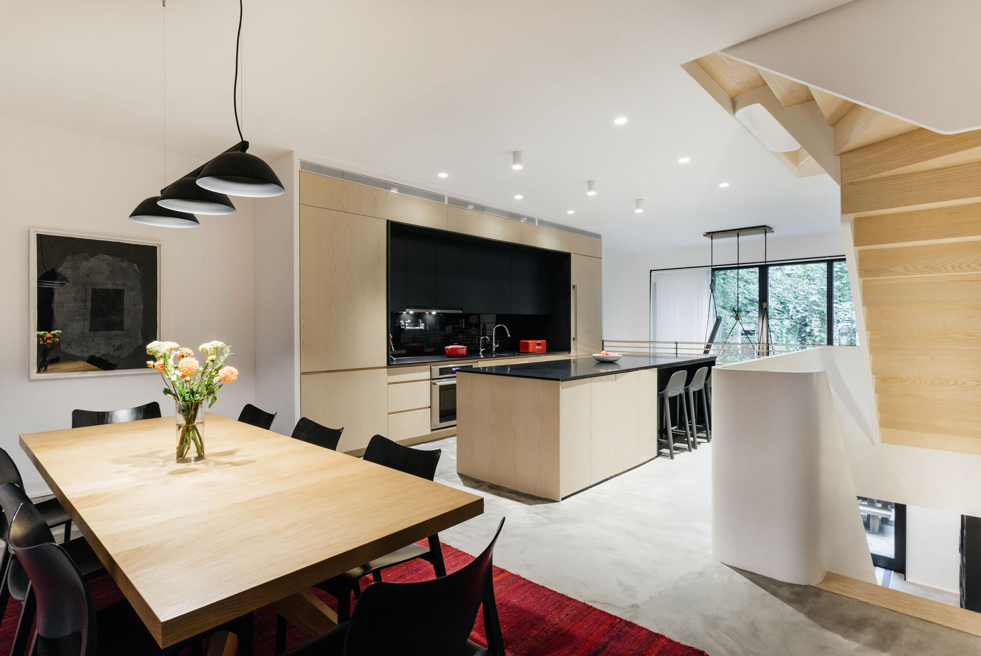   Palette   simple material palette / concrete, ash, black granite 