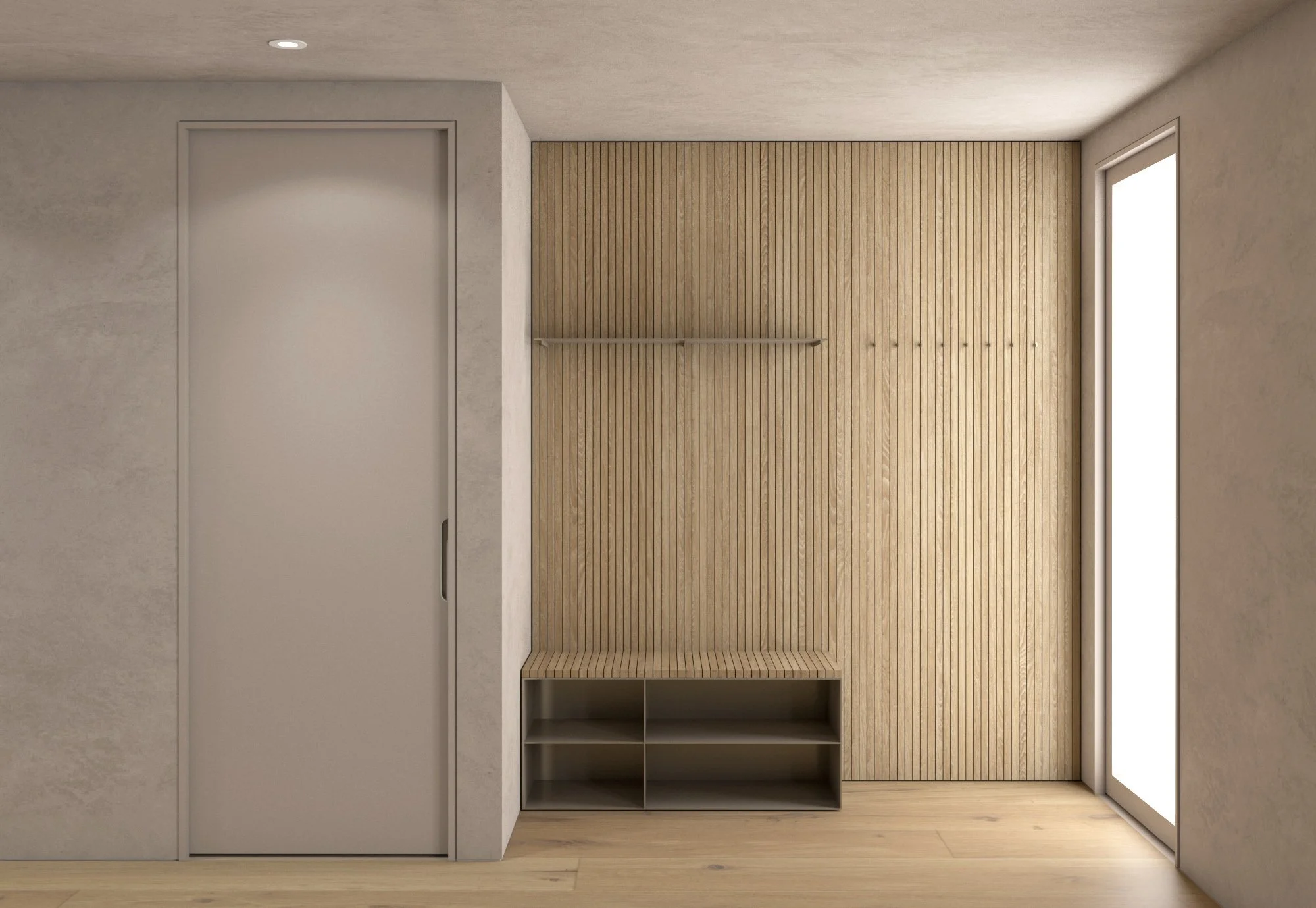   Garden Apartment    main entrance 