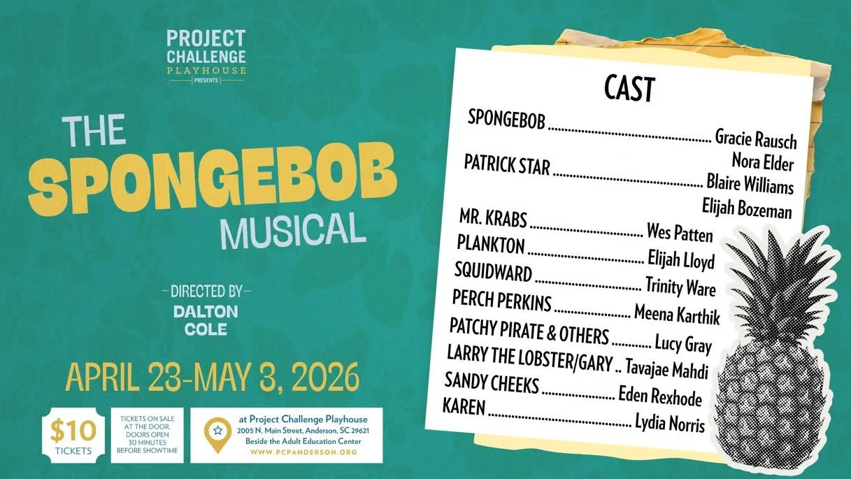 In just two weeks, we&rsquo;re heading to the Bikini Bottom! 🪼

Join us for pure F-U-N, with your favorite cartoon sponge &amp; friends on stage! 🧽

THE SPONGEBOB MUSICAL opens on April 23 and runs through May 3. 📆

Tickets are just $10 at the doo