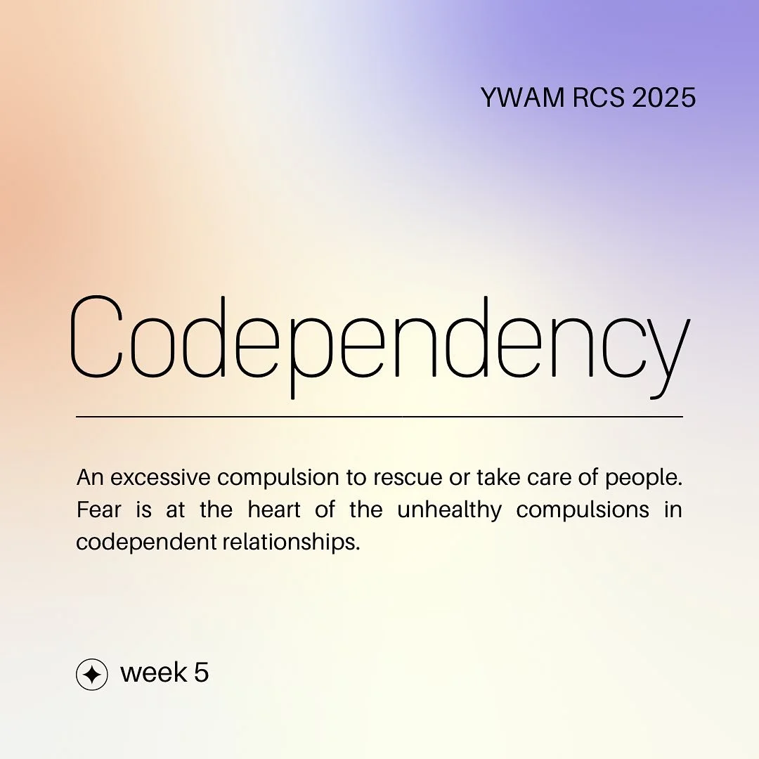 👋🏼 Hi there! If you&rsquo;re reading the definition of codependency, the topic we delved into this weekend for RCS, and you&rsquo;re thinking uh oh, that&rsquo;s me - well, good news&hellip; you are in good company. The truth is, all of us have cod