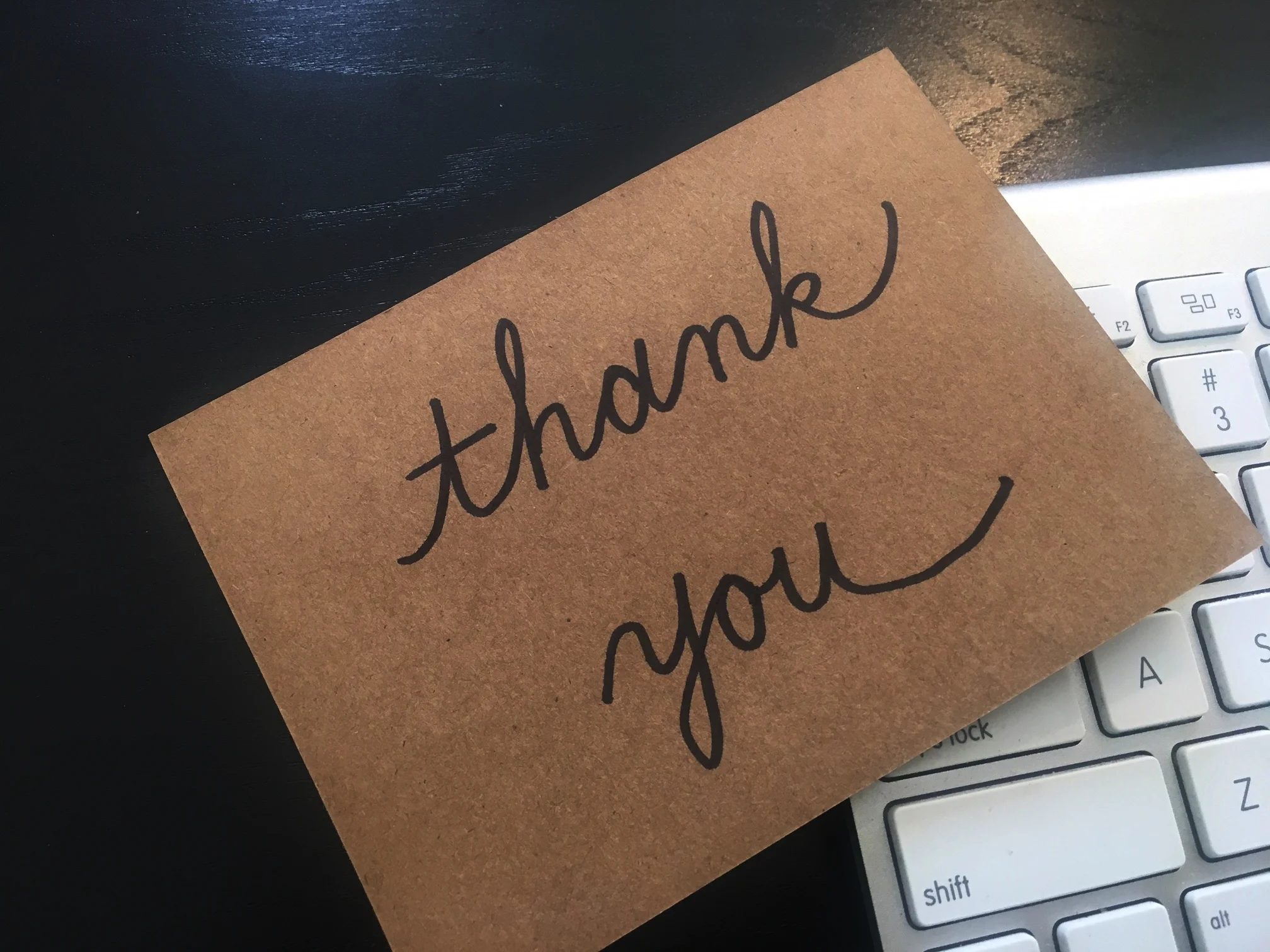 The Power of a Hand Written Note