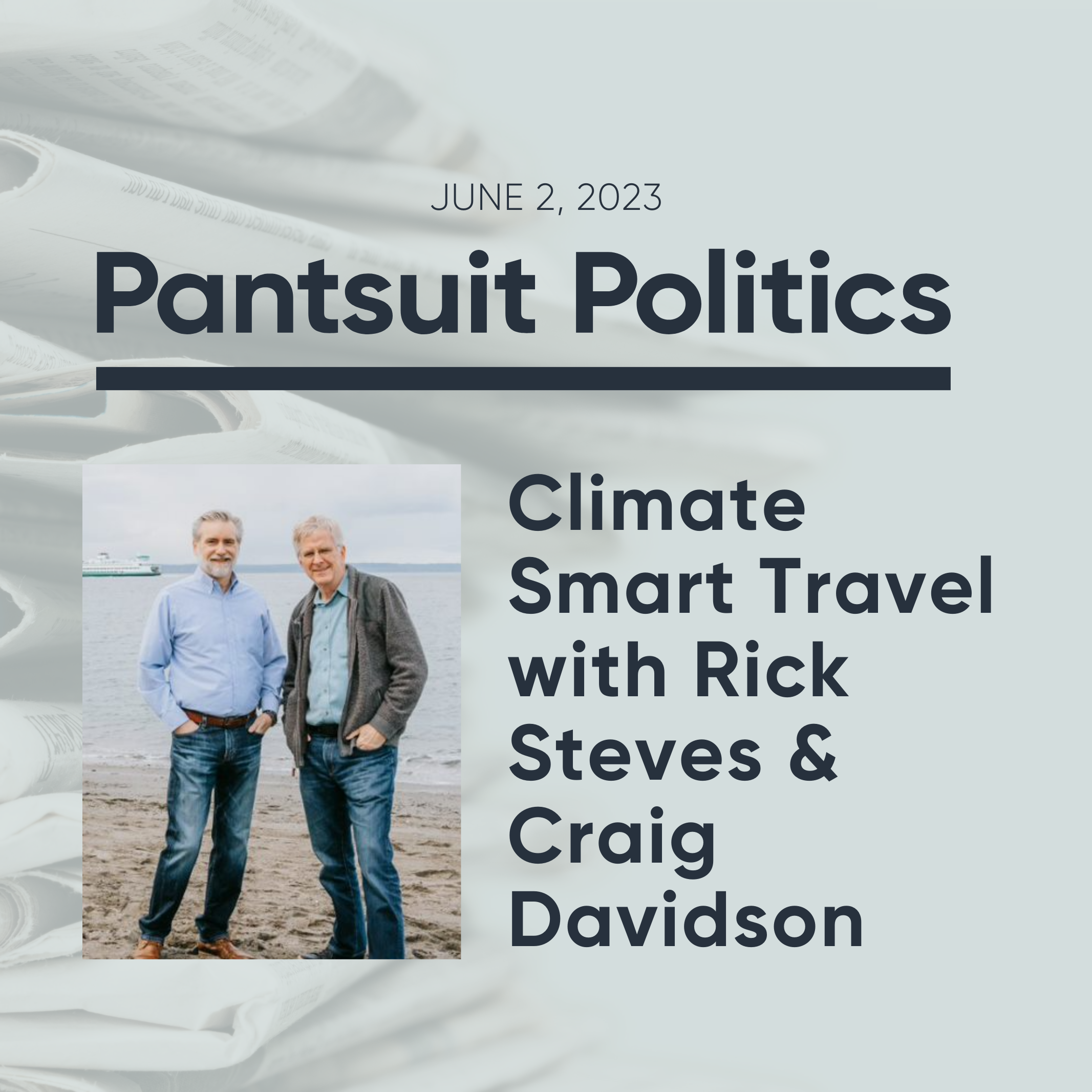 blur tag forår Climate Smart Travel with Rick Steves & Craig Davidson