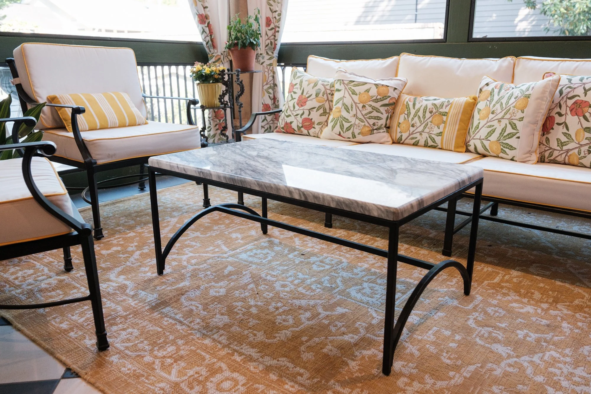 custom steel coffee table base