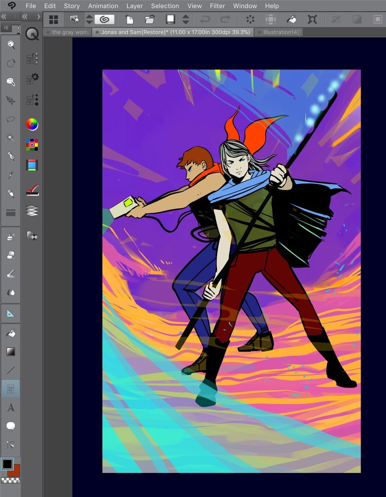 Make Comics Blog Tilted Sun