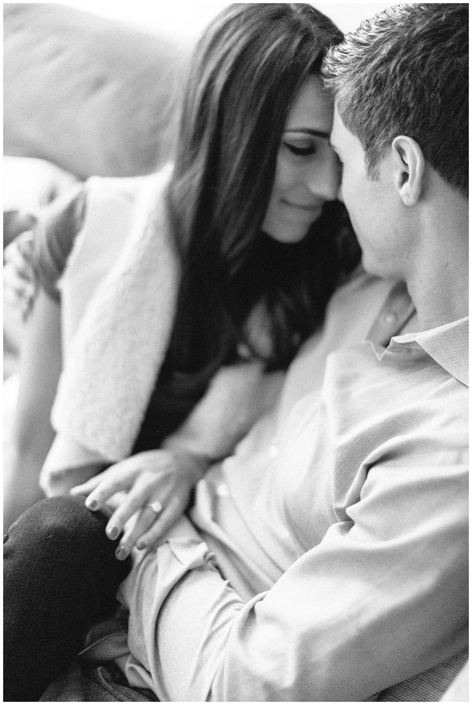 At home engagement session | NYC | Cadence Kennedy | Red Oak Weddings