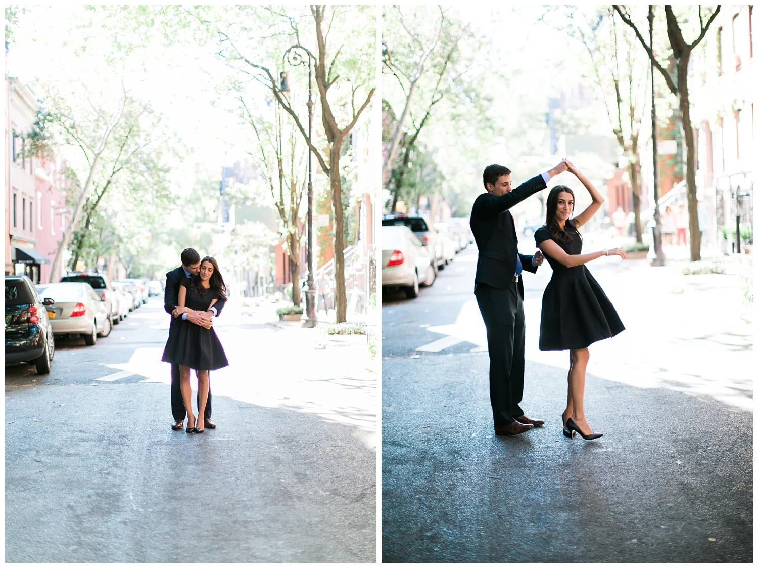 NYC Engagement Session | MOMA | Cadence Kennedy | Red Oak Weddings