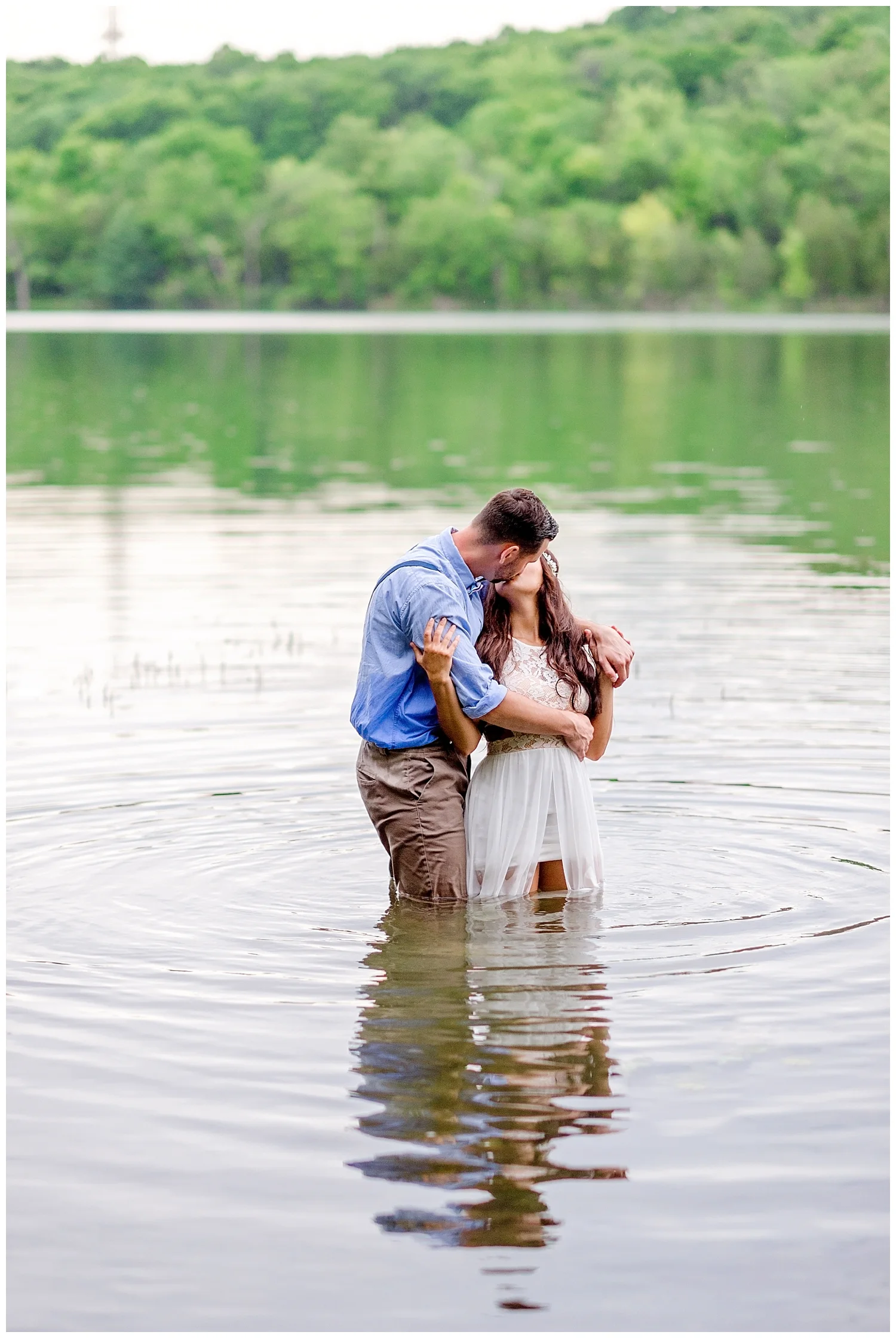Summer Lake Engagement Session | NJ Engagement Session | Red Oak Weddings