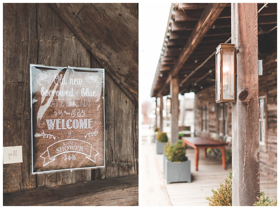 Rustic and Garden Themed Bridal Shower at Terrain | Red Oak Weddings