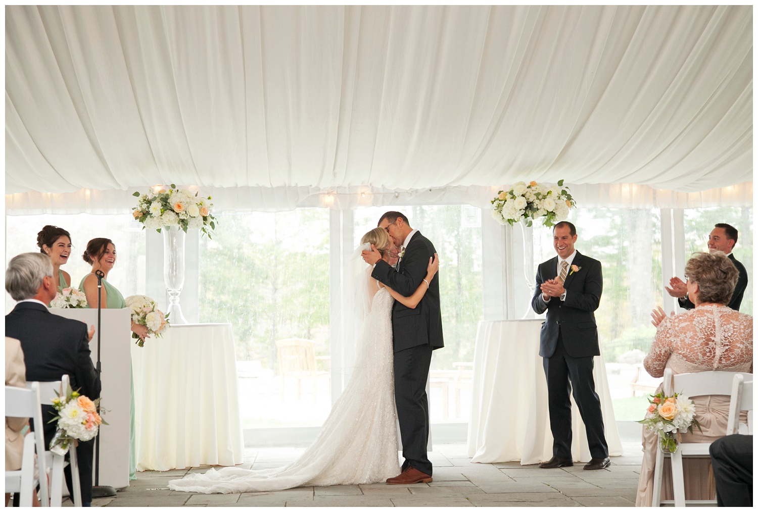 Saratoga National Golf Course Wedding | Bride and Groom
