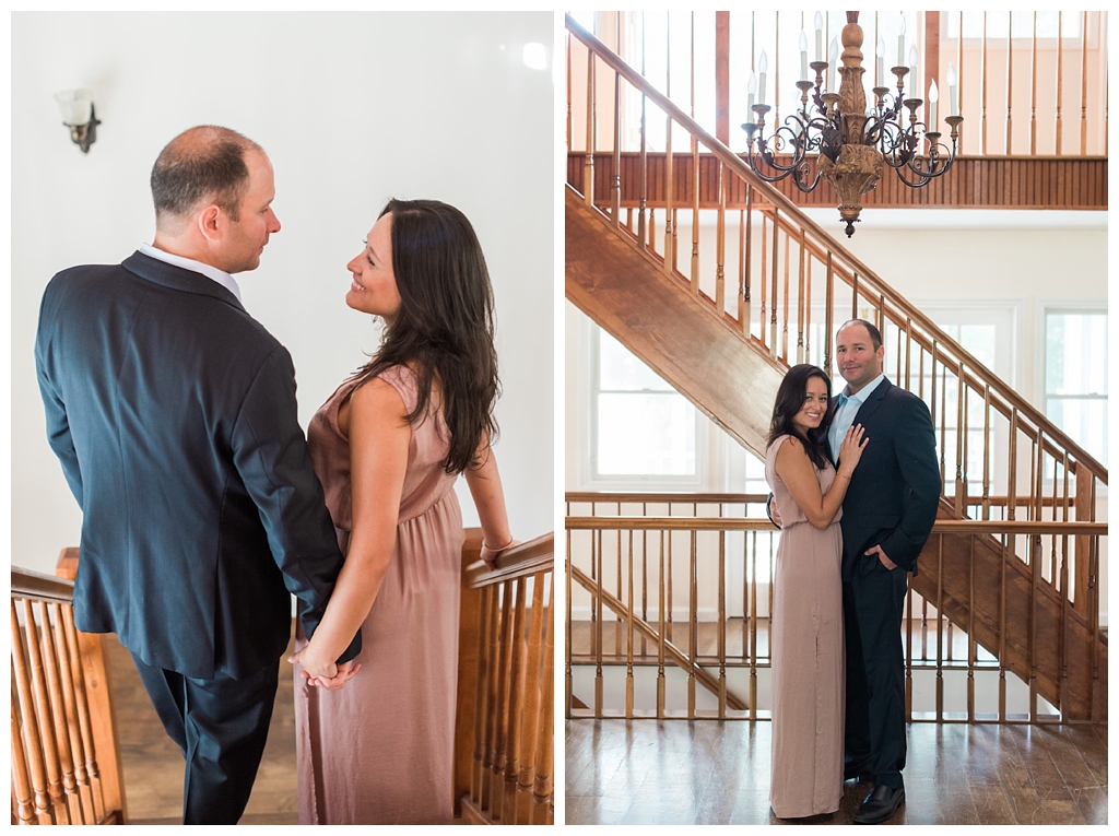 New York, New Jersey and Pennsylvania wedding vendors, resources and inspiration for the modern couple | At home engagement session