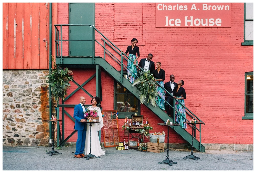 Pennsylvania Weddings | Charles A. Brown Ice House | Real weddings, engagements and inspiration for the modern PA Bride | www.redoakweddings.com
