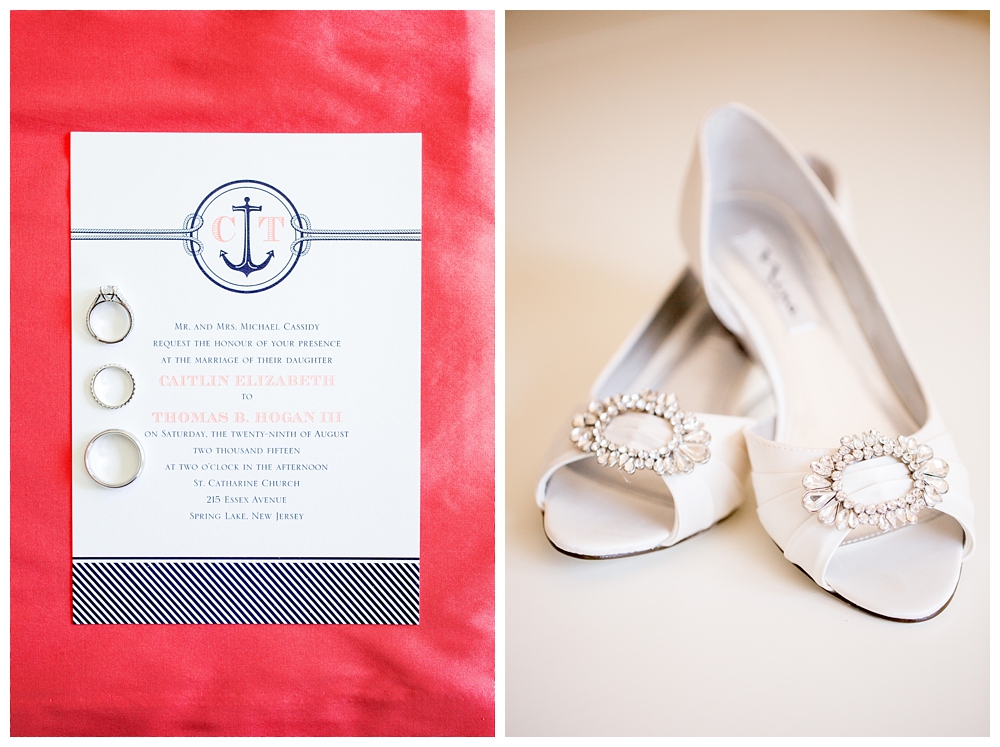 New Jersey Weddings | St. Catharine's Church, Spring Lake, NJ | Real weddings, engagements and inspiration for the modern NJ Bride | www.redoakweddings.com