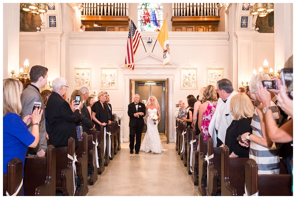 New Jersey Weddings | St. Catharine's Church, Spring Lake, NJ | Real weddings, engagements and inspiration for the modern NJ Bride | www.redoakweddings.com