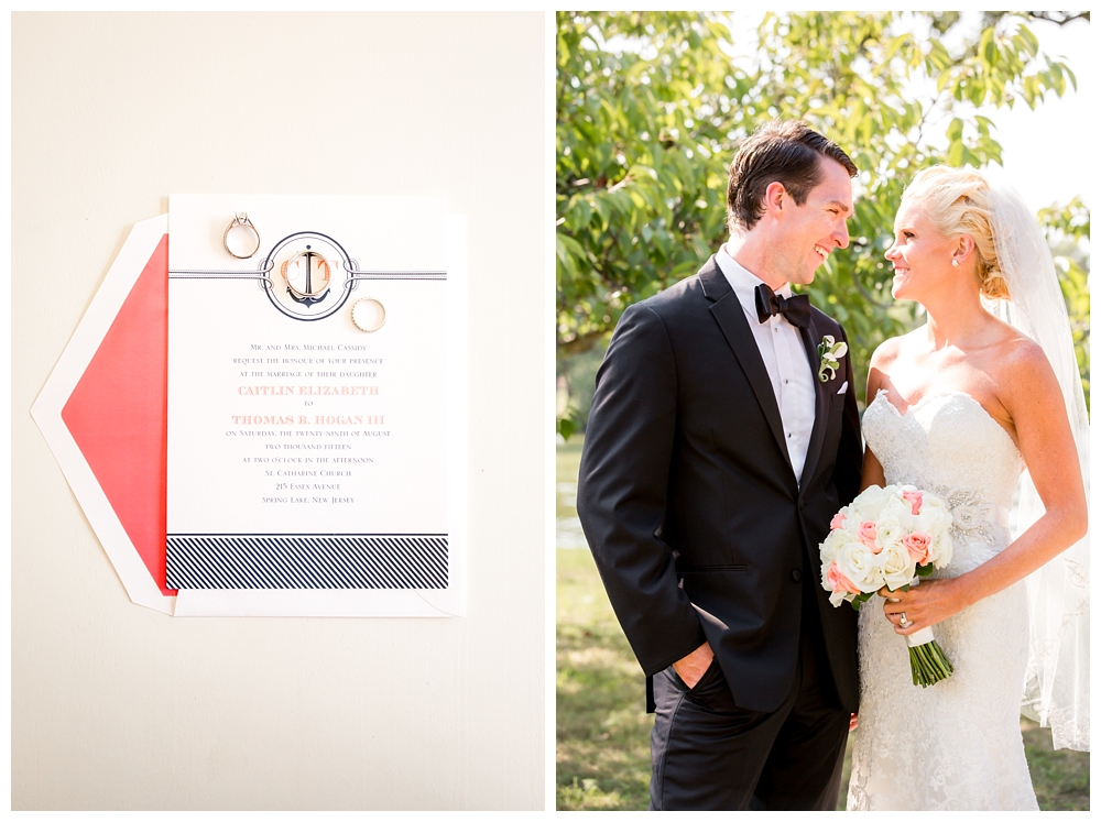 New Jersey Weddings | St. Catharine's Church, Spring Lake, NJ | Real weddings, engagements and inspiration for the modern NJ Bride | www.redoakweddings.com