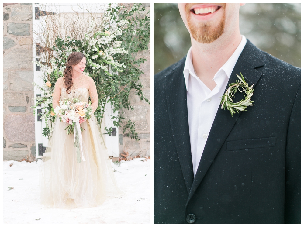 Winter Wedding Inspiration | Pennsylvania | Real weddings, engagements and inspiration for the modern PA Bride | www.redoakweddings.com