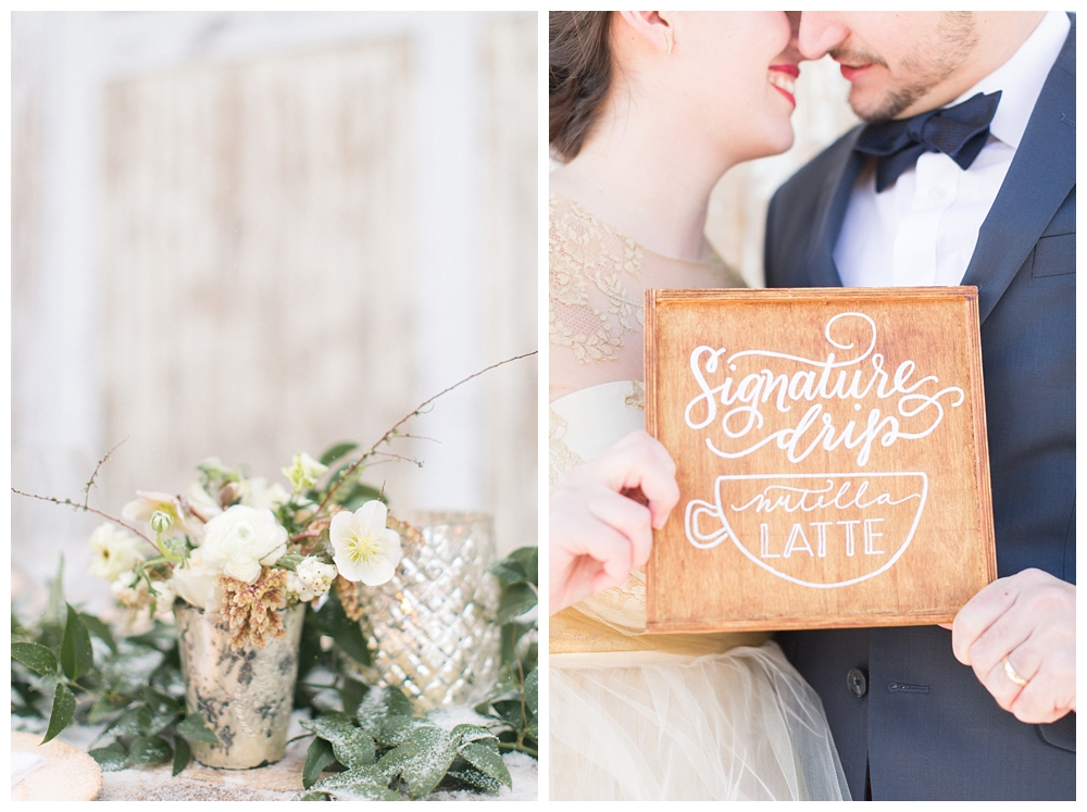 Winter Wedding Inspiration | Pennsylvania | Real weddings, engagements and inspiration for the modern PA Bride | www.redoakweddings.com