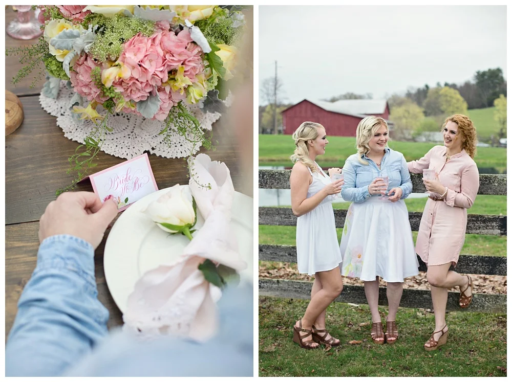 Bridal shower at The Lodge at Raven Creek Pennsylvania wedding venue