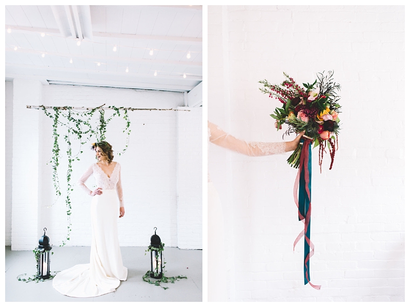 Pennsylvania Wedding Inspiration | The Hingework Creative Lab, Lancaster City, PA | Real weddings, engagements and inspiration for the modern PA Bride | www.redoakweddings.com