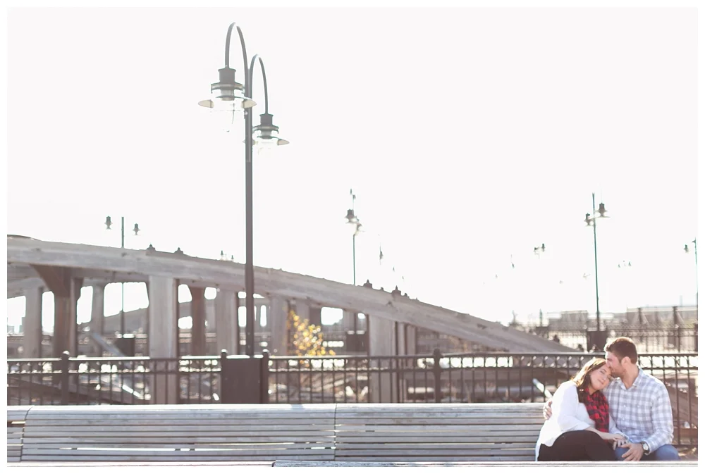 New Jersey Engagements | Liberty State Park, New Jersey | Real weddings, engagements and inspiration for the modern NJ Bride | www.redoakweddings.com