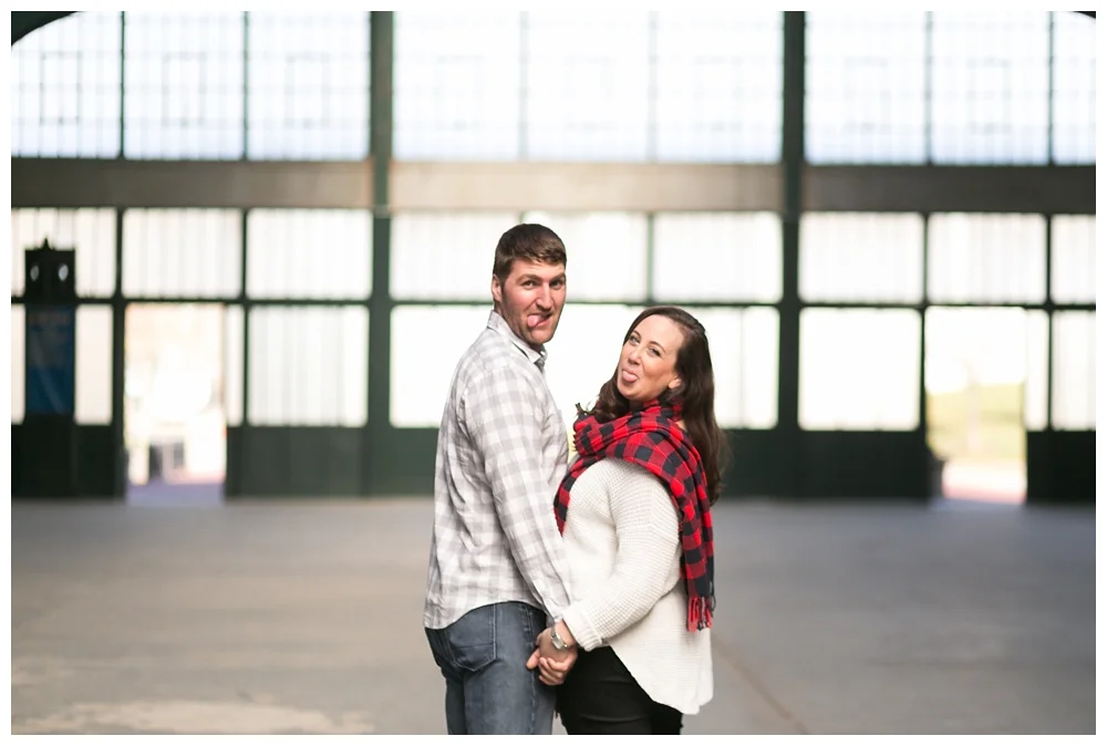 New Jersey Engagements | Liberty State Park, New Jersey | Real weddings, engagements and inspiration for the modern NJ Bride | www.redoakweddings.com
