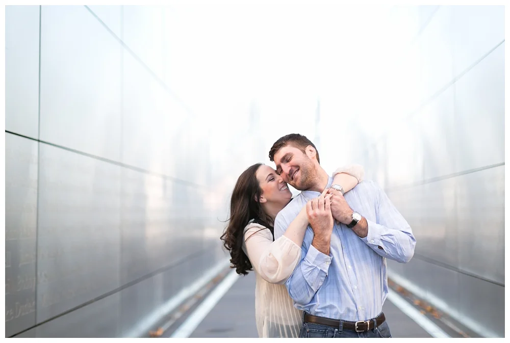 New Jersey Engagements | Liberty State Park, New Jersey | Real weddings, engagements and inspiration for the modern NJ Bride | www.redoakweddings.com