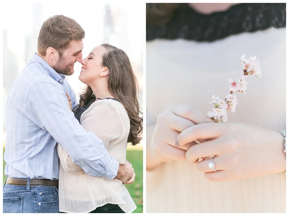 New Jersey Engagements | Liberty State Park, New Jersey | Real weddings, engagements and inspiration for the modern NJ Bride | www.redoakweddings.com