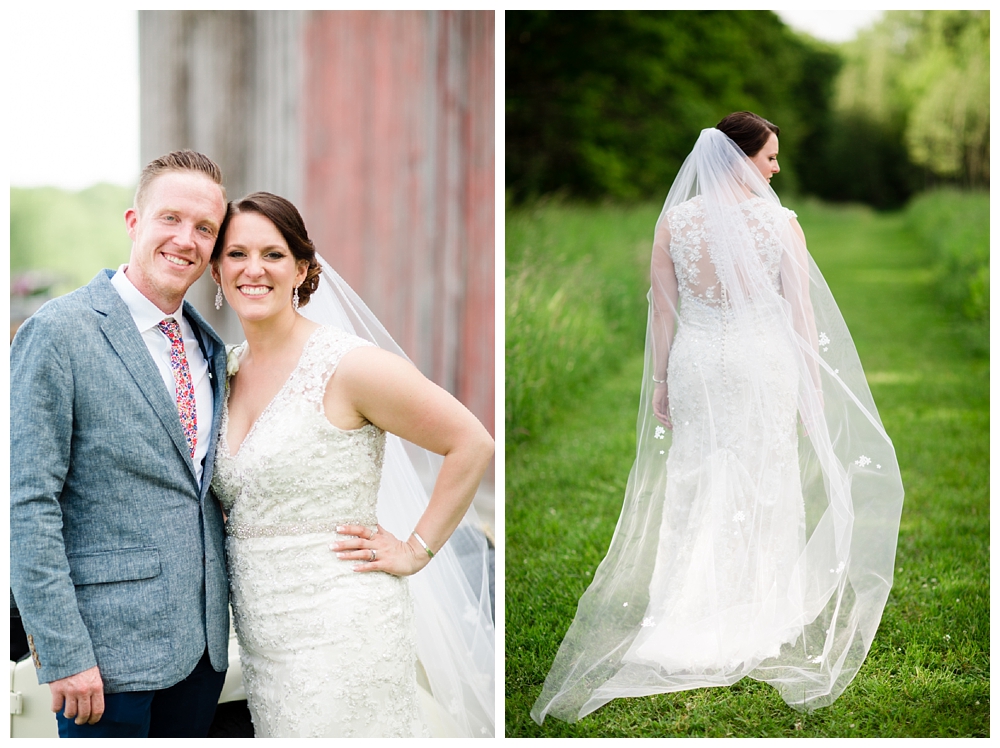 Pennsylvania Weddings | Fiddle Lake Farm, Thompson PA | Real weddings, engagements and inspiration for the modern PA Bride | www.redoakweddings.com