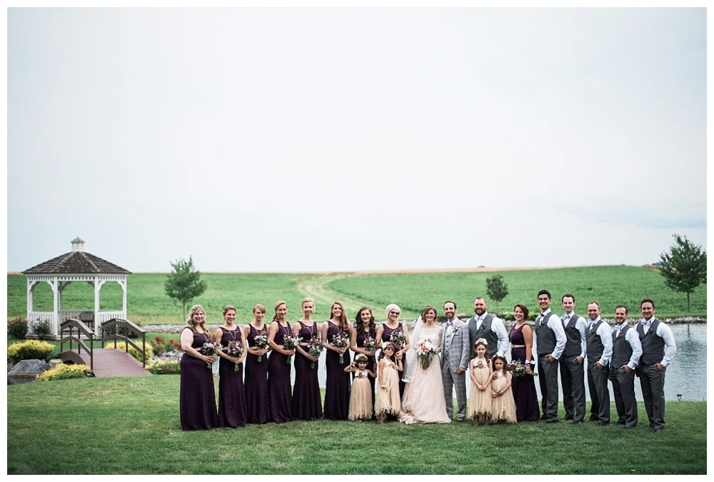 Pennsylvania Weddings | Harvest View Barn, Elizabethtown, PA | Real weddings, engagements and inspiration for the modern NY Bride | www.redoakweddings.com