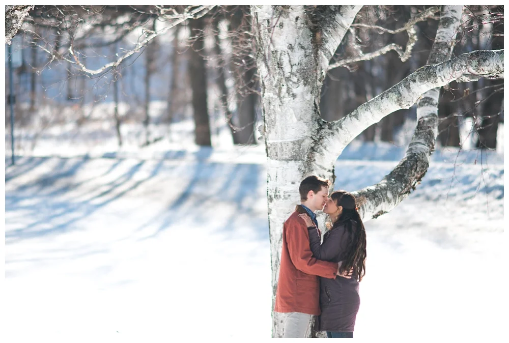 New York Engagement | Thatcher State Park, Albany NY | Real weddings, engagements and inspiration for the modern NY Bride | www.redoakweddings.com