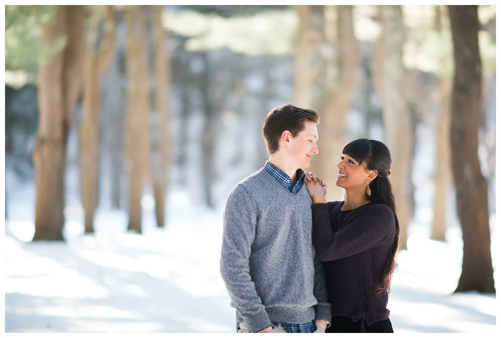 New York Engagement | Thatcher State Park, Albany NY | Real weddings, engagements and inspiration for the modern NY Bride | www.redoakweddings.com