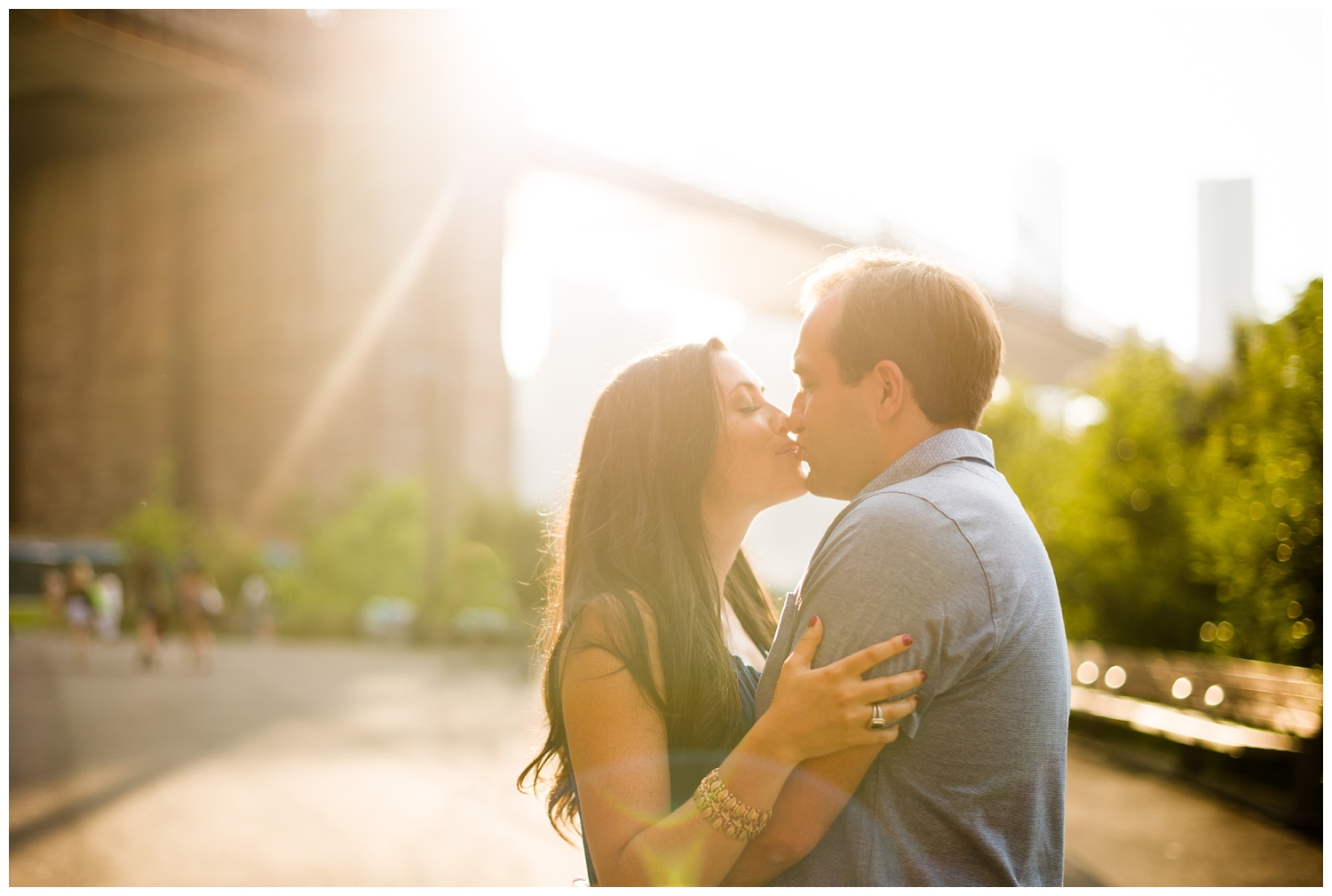 Brooklyn Engagements | Brooklyn Bridge Park | NYC | www.redoakweddings.com