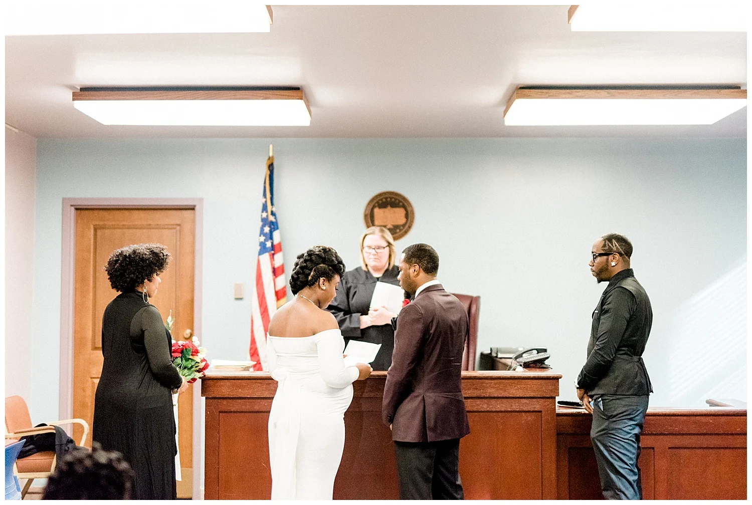 Pennsylvania City Hall Wedding | Berks County Courthouse | Reading, PA | www.redoakweddings.comPennsylvania City Hall Wedding | Berks County Courthouse | Reading, PA | www.redoakweddings.com