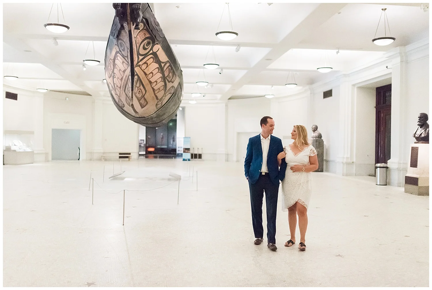 NYC Engagements | Museum of Natural History | www.redoakweddings.com