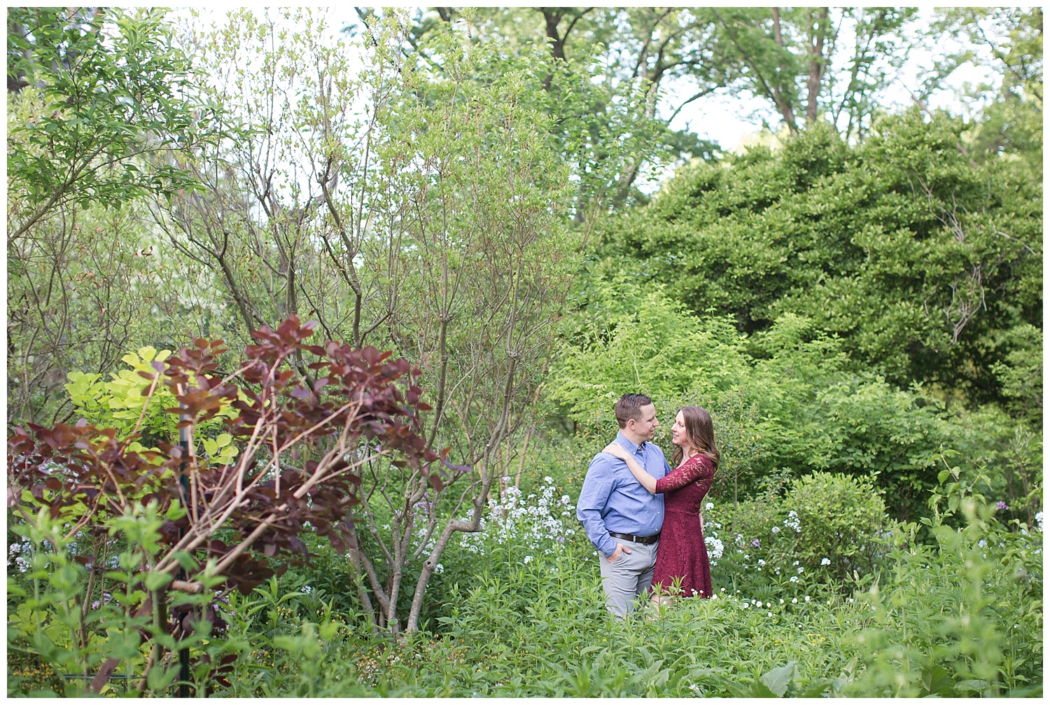 New Jersey Engagement Session | Cross Estate Gardens | Bernardsville, NJ | www.redoakweddings.com