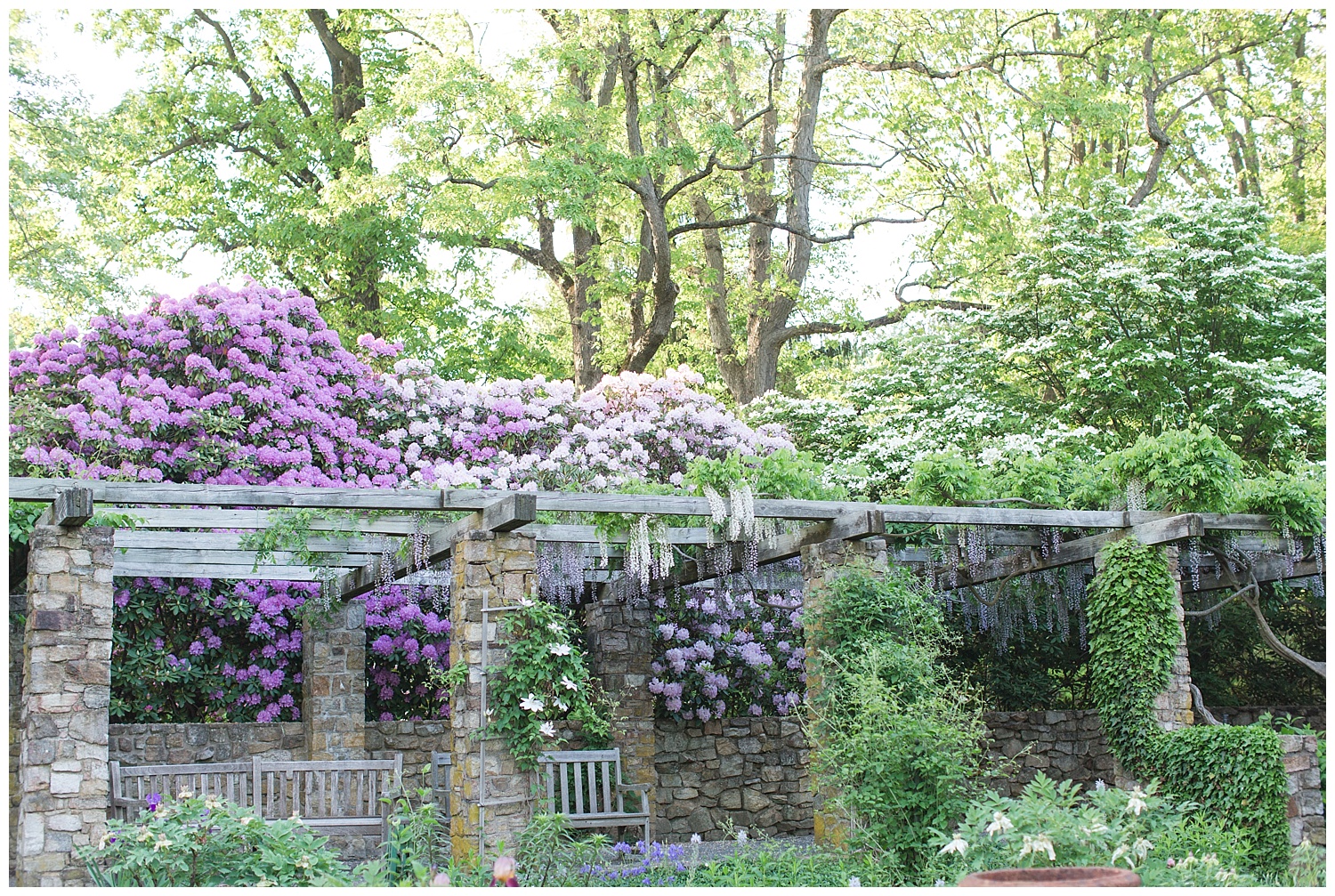 New Jersey Engagement Session | Cross Estate Gardens | Bernardsville, NJ | www.redoakweddings.com