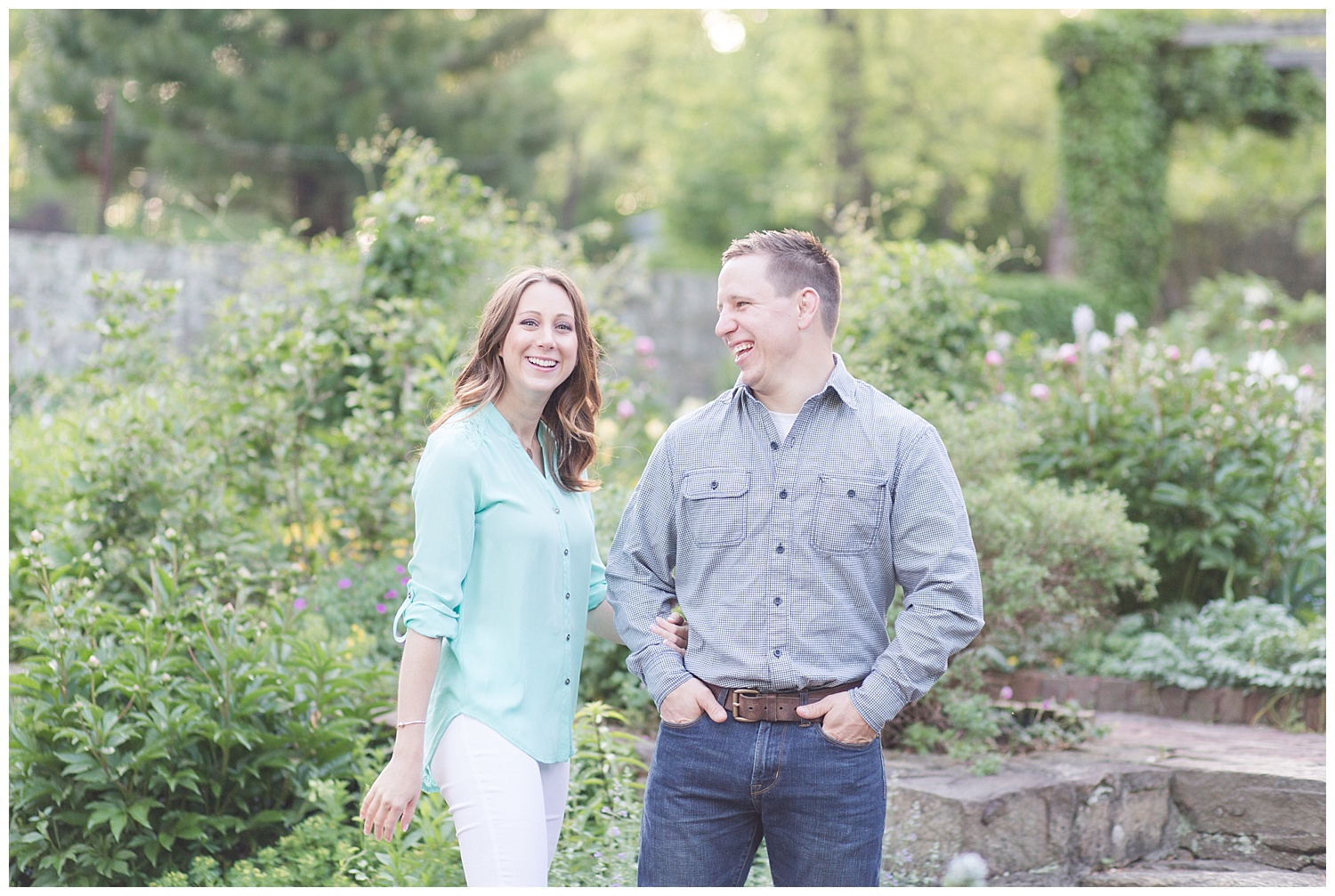 New Jersey Engagement Session | Cross Estate Gardens | Bernardsville, NJ | www.redoakweddings.com