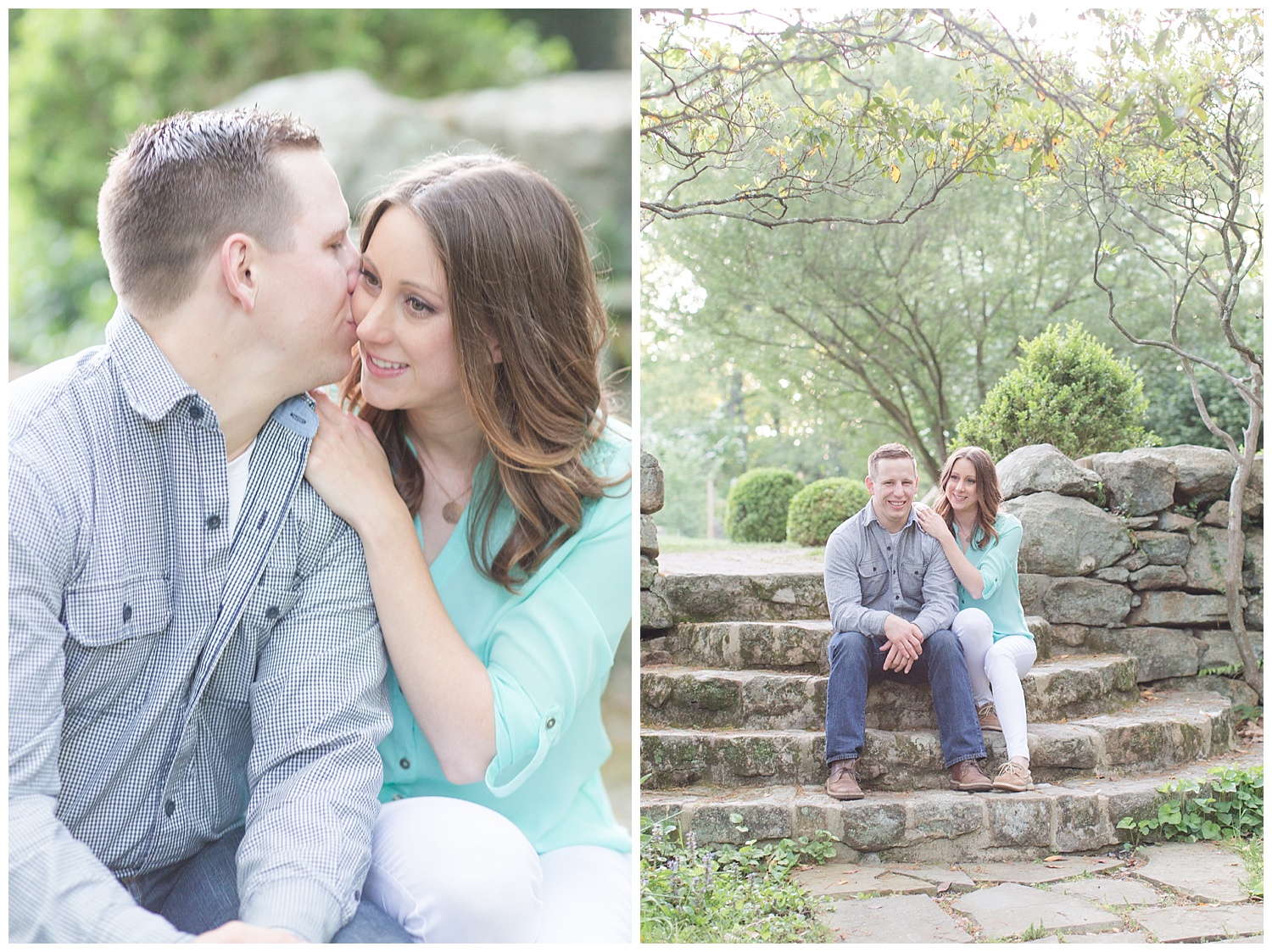 New Jersey Engagement Session | Cross Estate Gardens | Bernardsville, NJ | www.redoakweddings.com