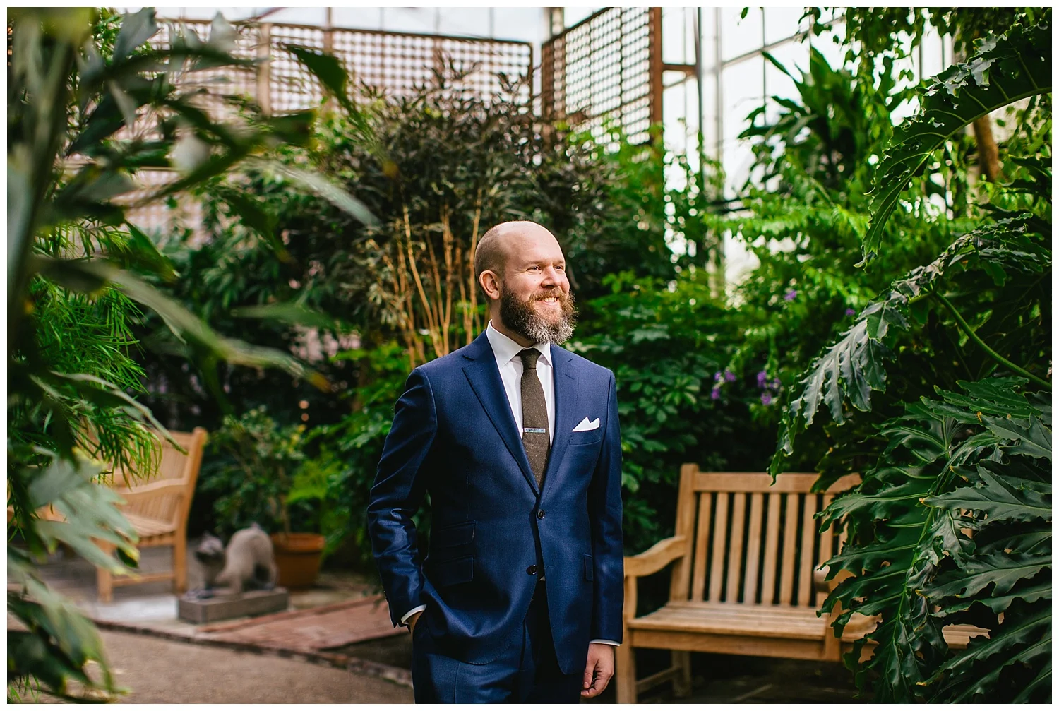 Philly Wedding at Fairmount Park Horticulture Center | Philadelphia, PA | www.redoakweddings.com
