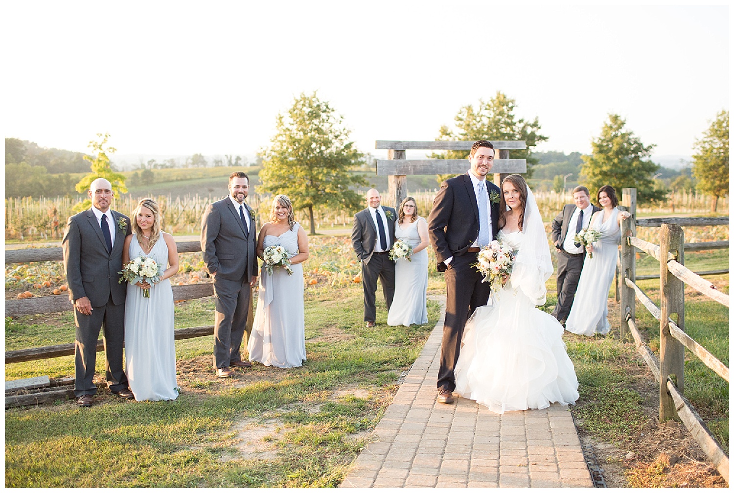 Pennsylvania Farm Wedding | Rich Farms Nursery | Smithtown, PA | www.redoakweddings.com