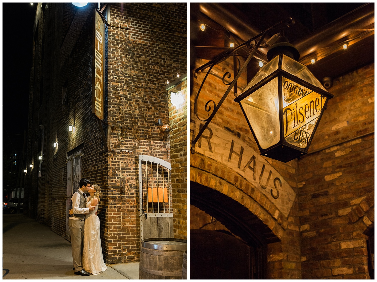 Intimate Charming Biergarten Wedding In Hoboken New Jersey