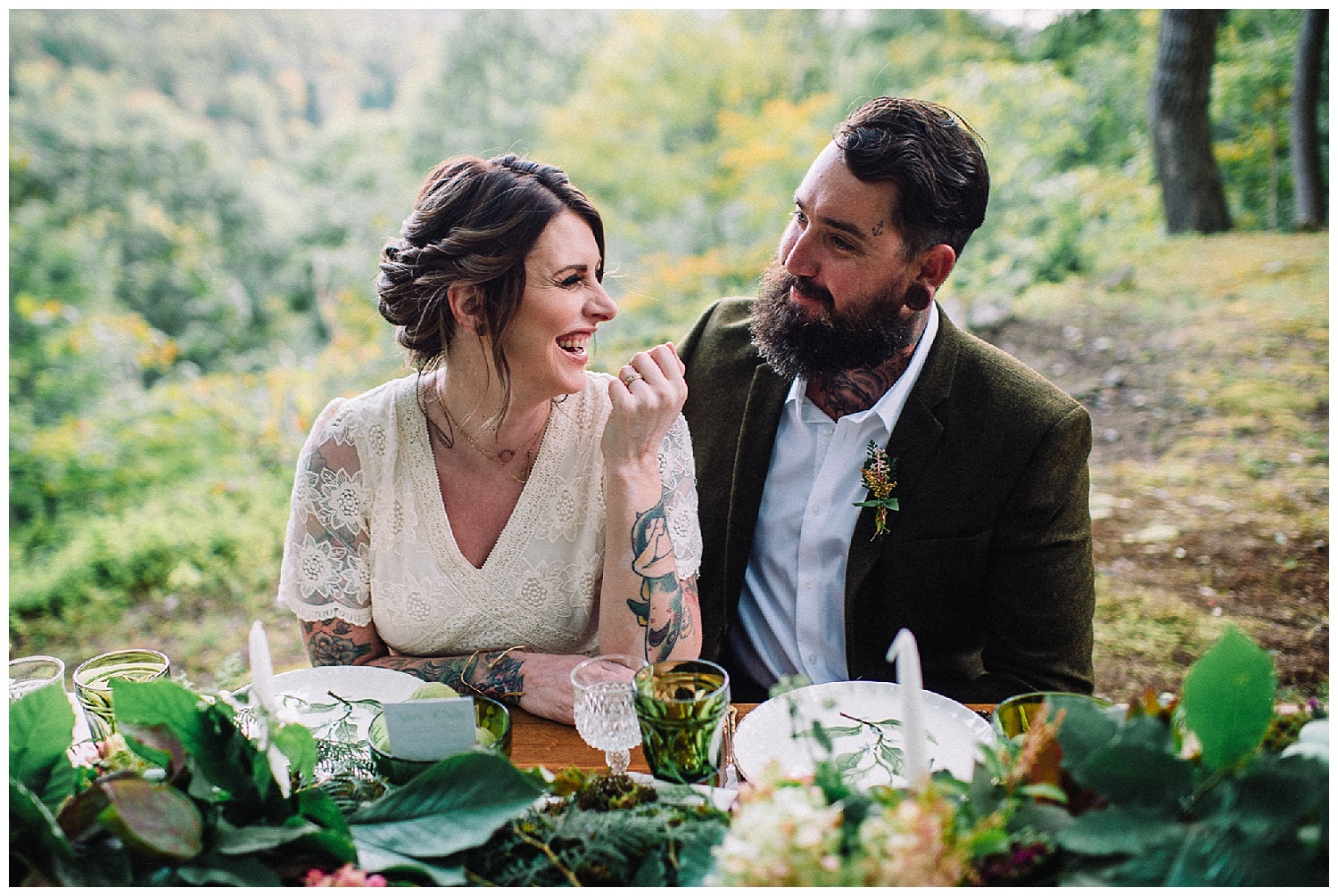 The Living Wall at Promise Ridge | Scranton Weddings | Stroudsburg, PA | www.redoakweddings.com
