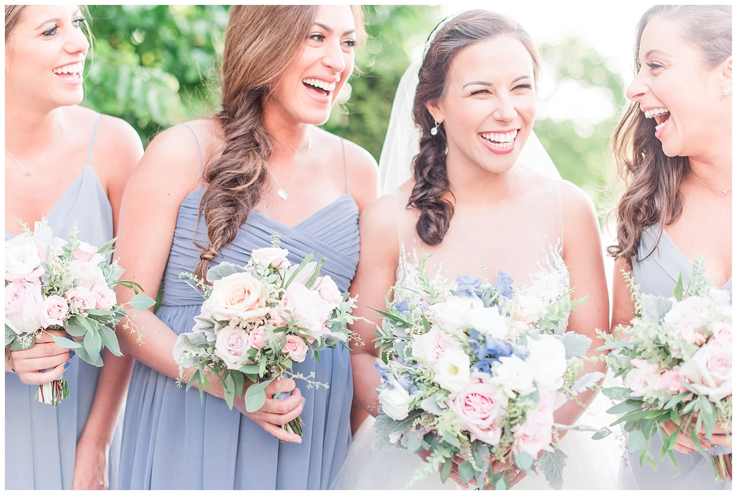 Pennsylvania Summer Wedding | Serenity Blue + Rose Quartz | The Lake House Inn | Perkasie, PA | www.redoakweddings.com