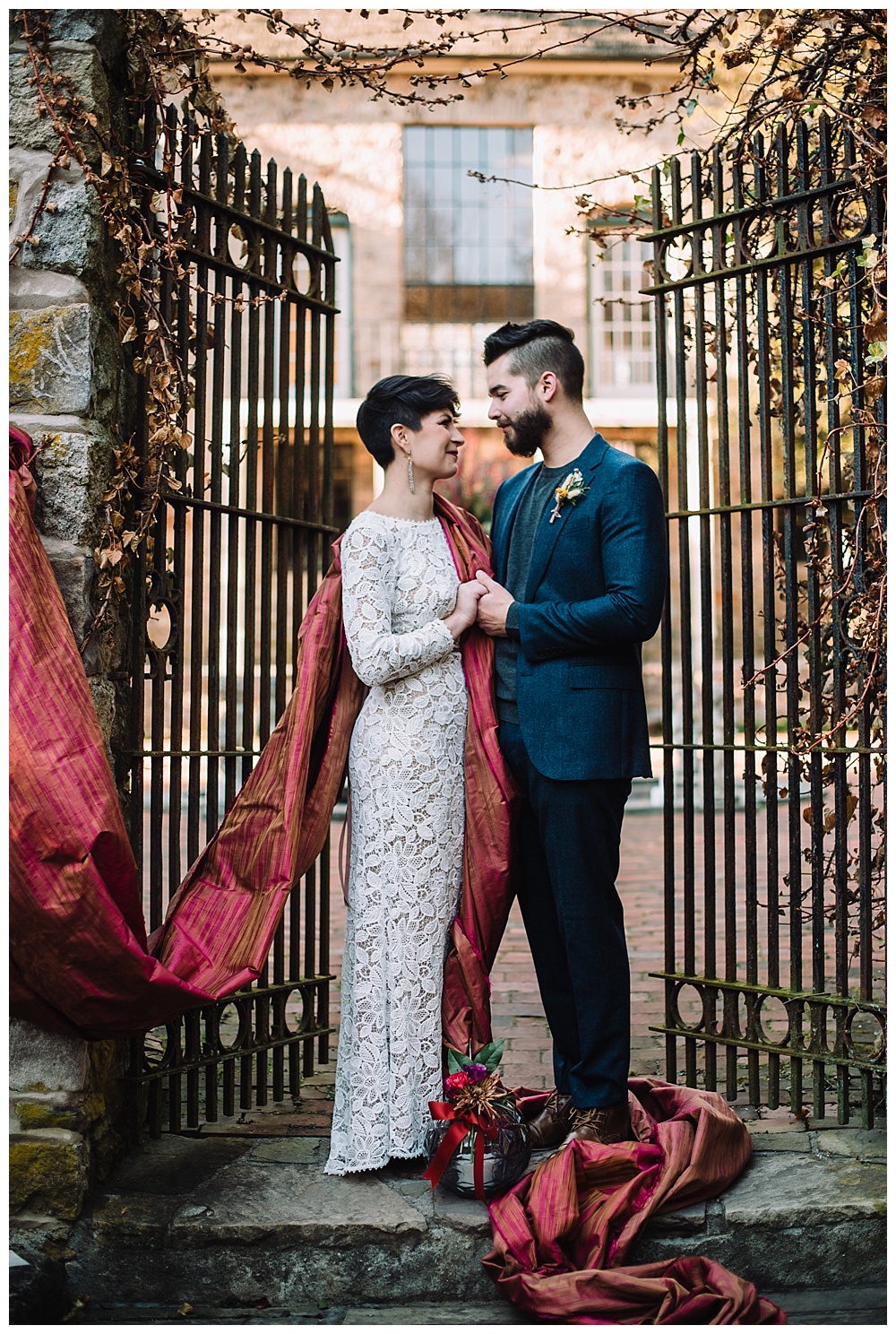 Winter Wedding Inspiration | Holly Hedge Estate | New Hope, PA | www.redoakweddings.com