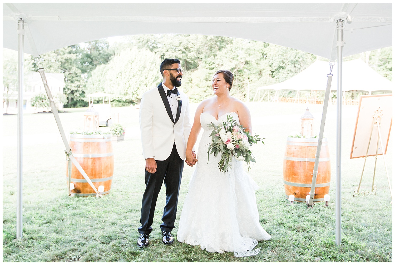 Outdoor Pennsylvania Tented Wedding | Cabot, PA | www.redoakweddings.com